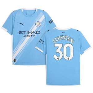Maillot Manchester City Domicile 2025 2026 Echeverri