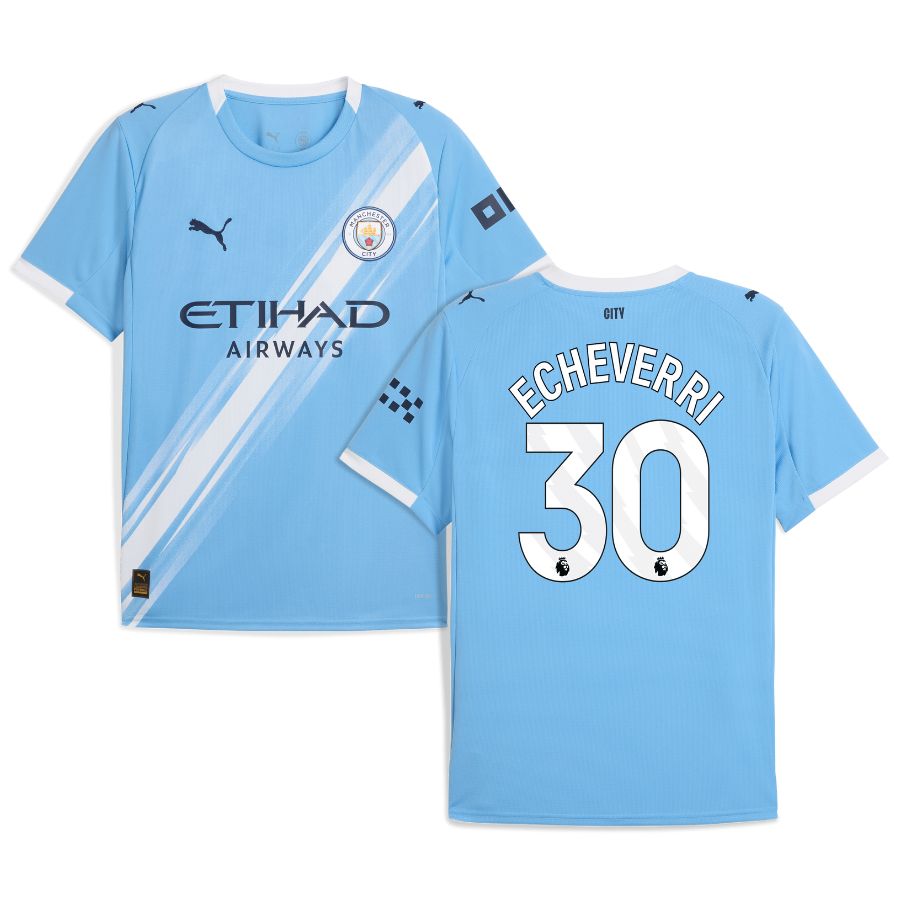 Maillot Manchester City Domicile 2025 2026 Echeverri (1)