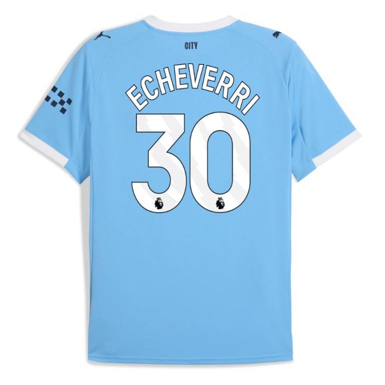 Maillot Manchester City Domicile 2025 2026 Echeverri (2)