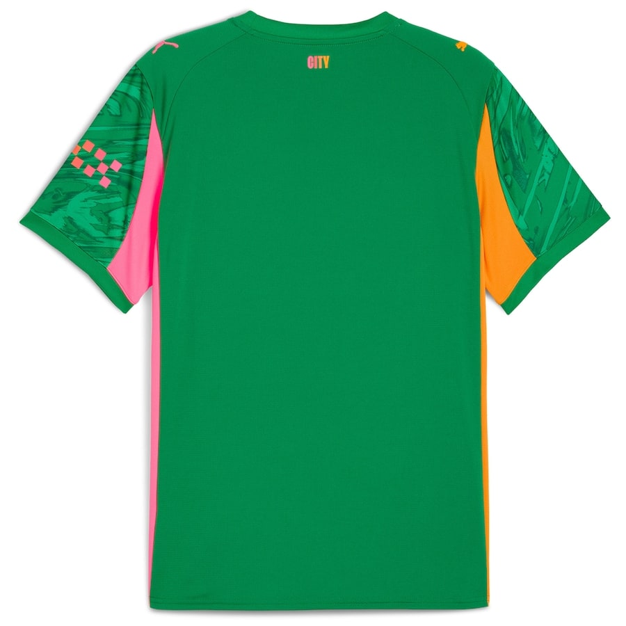 Maillot Manchester City Domicile 2025 2026 Gardien Vert (2)