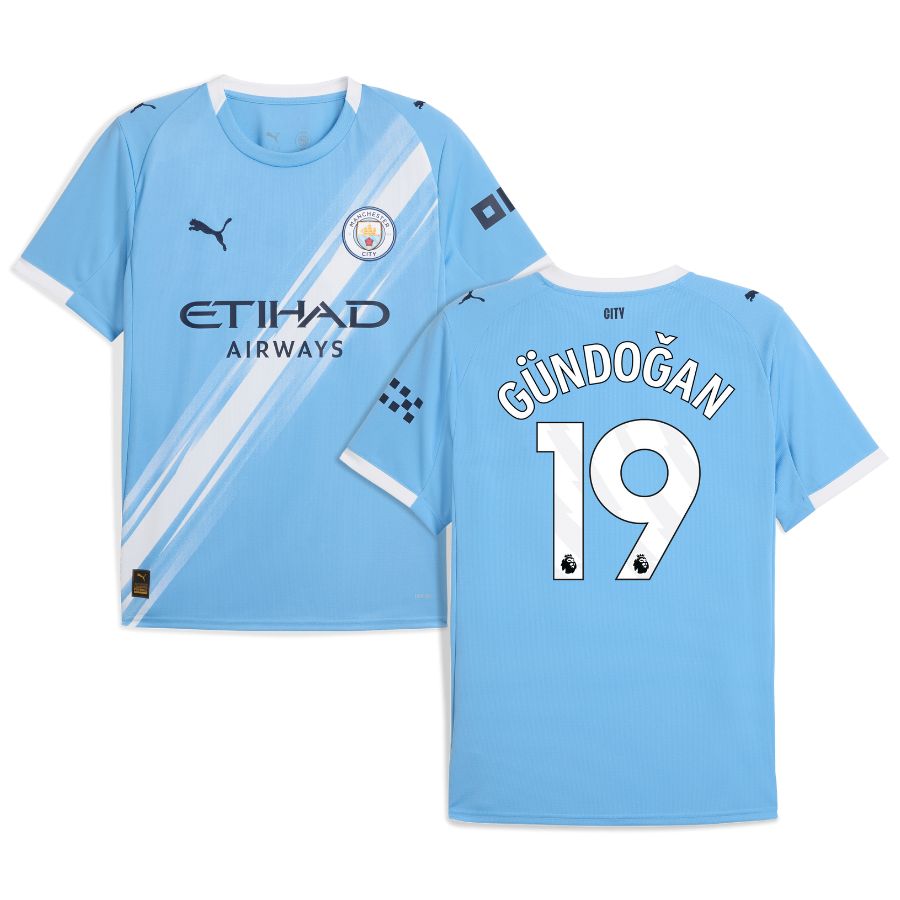 Maillot Manchester City Domicile 2025 2026 Gundogan (1)