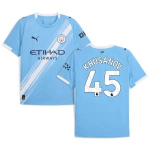 Maillot Manchester City Domicile 2025 2026 Khusanov