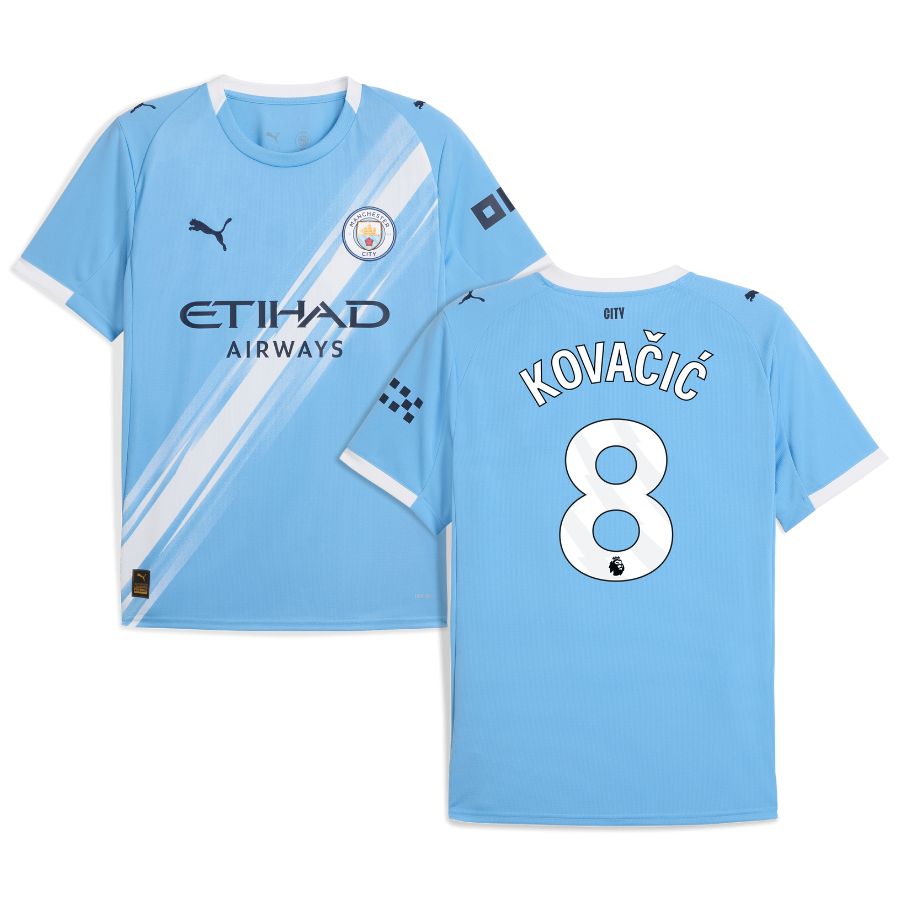 Maillot Manchester City Domicile 2025 2026 Kovacic (1)