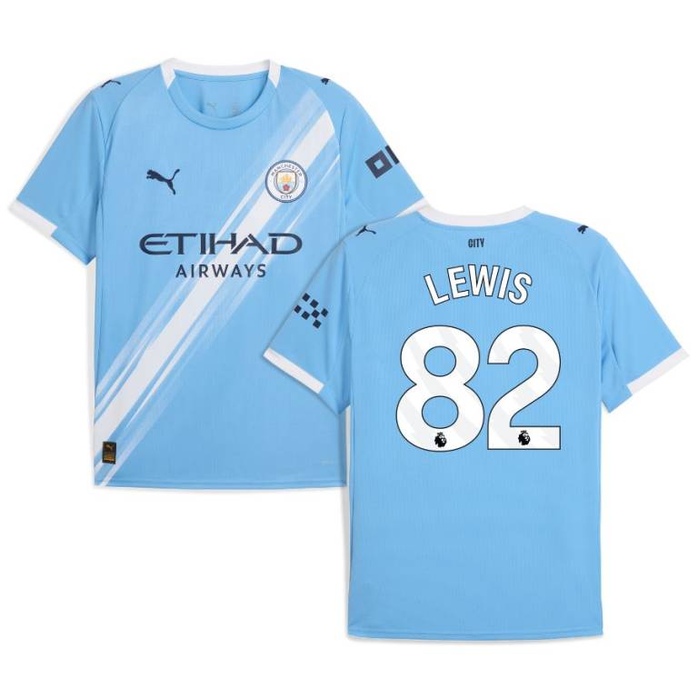 Maillot Manchester City Domicile 2025 2026 Lewis (1)
