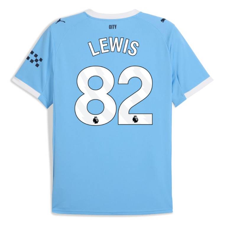 Maillot Manchester City Domicile 2025 2026 Lewis (2)