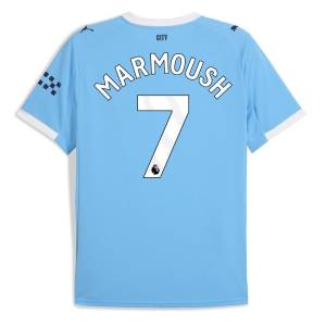 Maillot Manchester City Domicile 2025 2026 Marmoush (2)