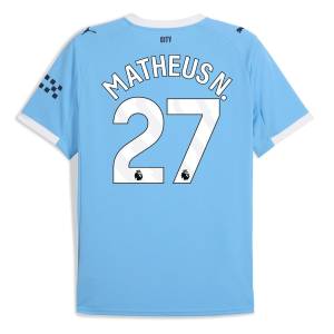 Maillot Manchester City Domicile 2025 2026 Matheus N. (2)