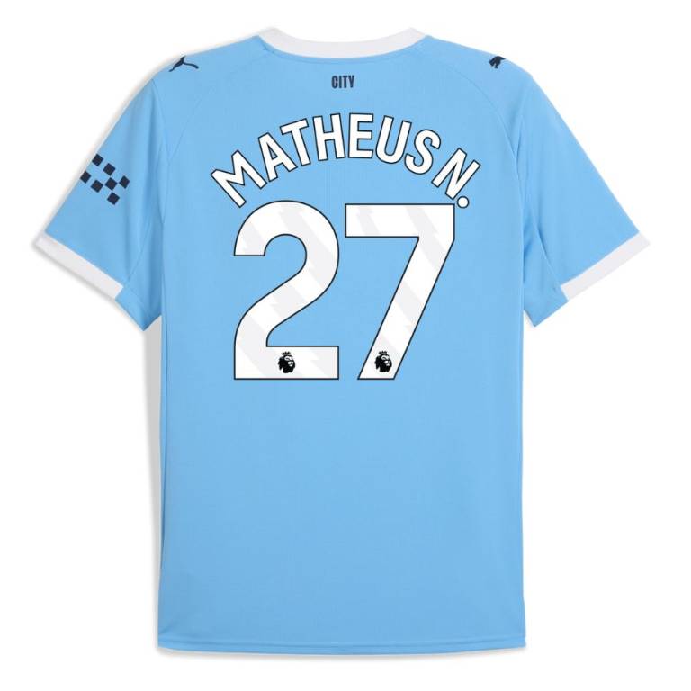 Maillot Manchester City Domicile 2025 2026 Matheus N. (2)