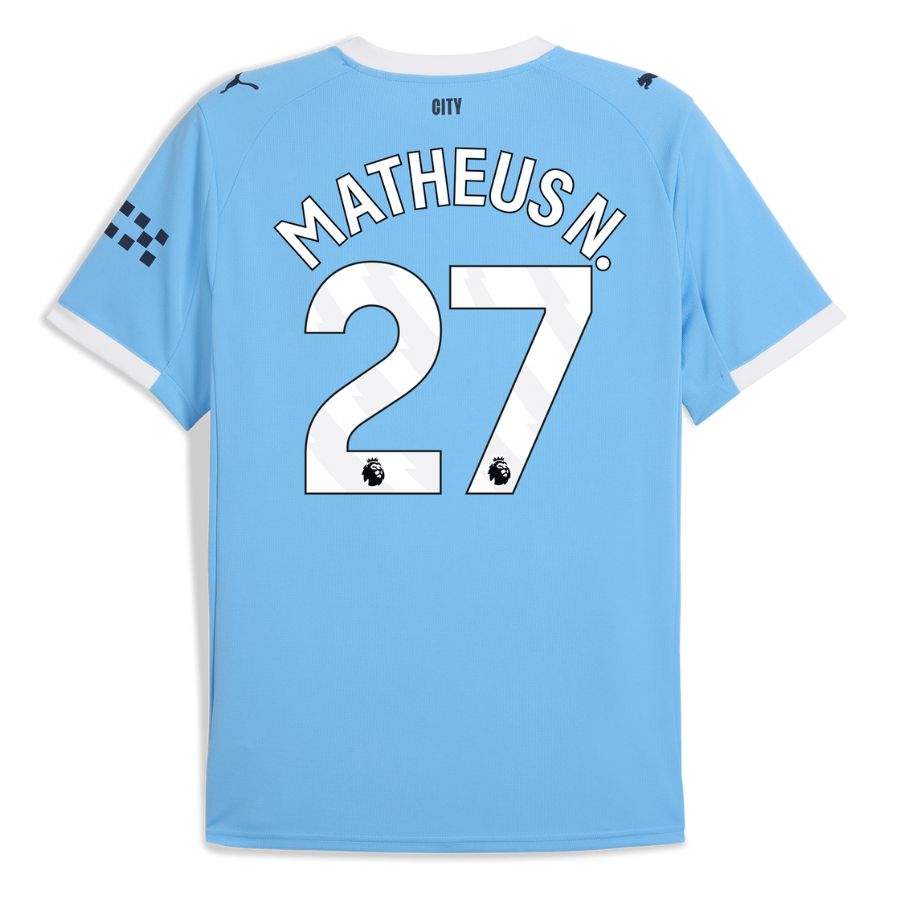 Maillot Manchester City Domicile 2025 2026 Matheus N. (2)