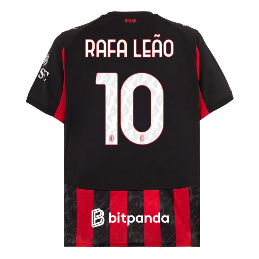 Maillot Milan AC Domicile 2025 2026 Rafael Leao (2)
