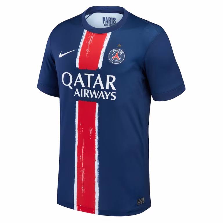 Maillot PSG Champions D’Europe 2025 1 Etoile – Retrouvez et commandez le maillot du PSG Vainqueur de Ligue des Champions sur Foot Soccer Pro (1)