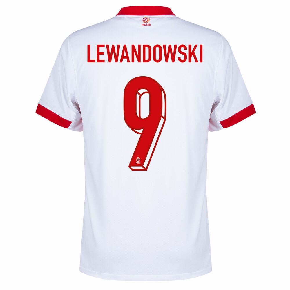 Maillot Pologne Domicile 2024 2025 Lewandowski (3)