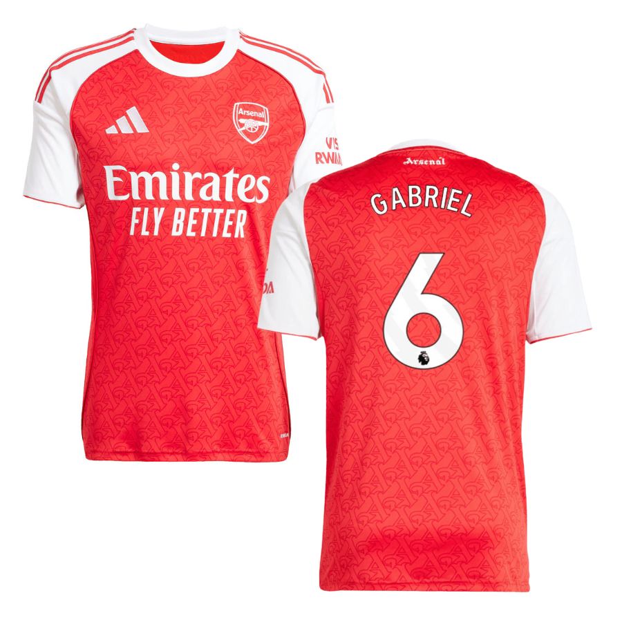 Maillot Arsenal Domicile 2025 2026 Gabriel (2)