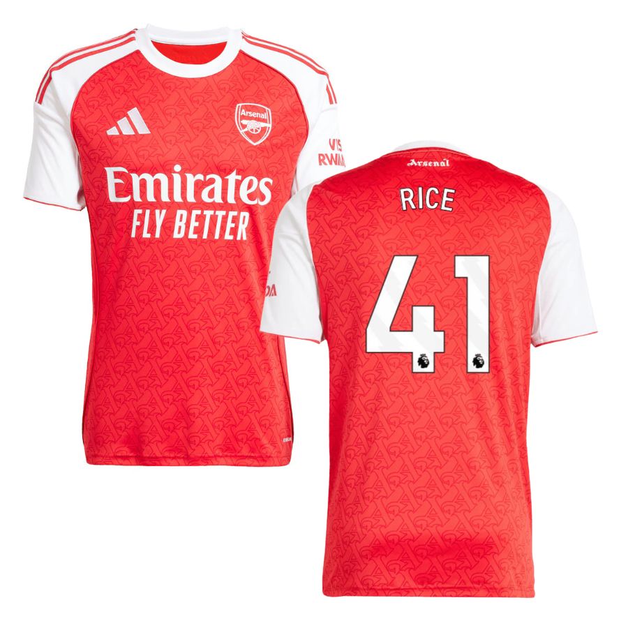 Maillot Arsenal Domicile 2025 2026 Rice (2)