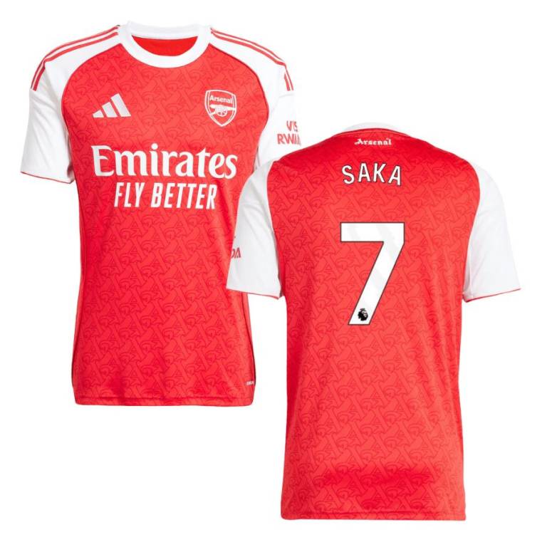 Maillot Arsenal Domicile 2025 2026 Saka (1)