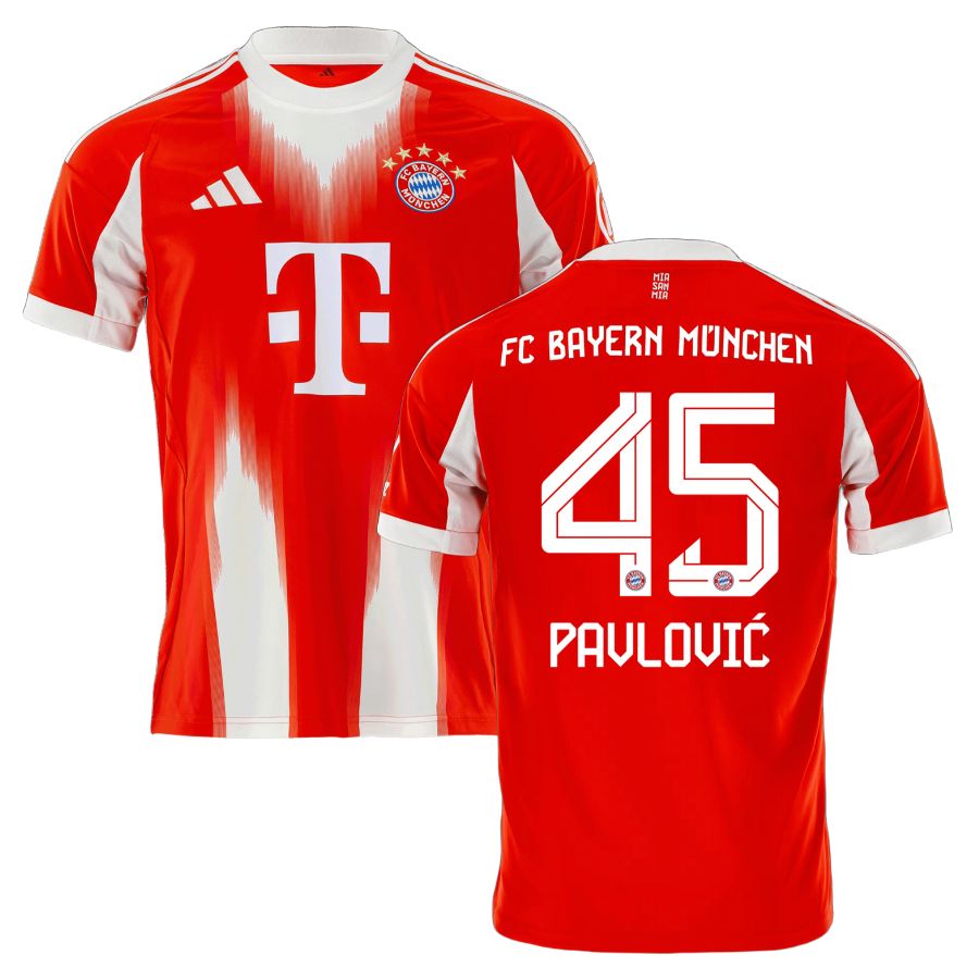 Maillot Bayern Munich Domicile 2025 2026 Pavlovic (1)