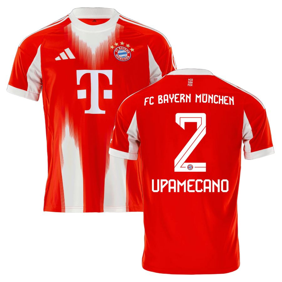 Maillot Bayern Munich Domicile 2025 2026 Upamecano (1)