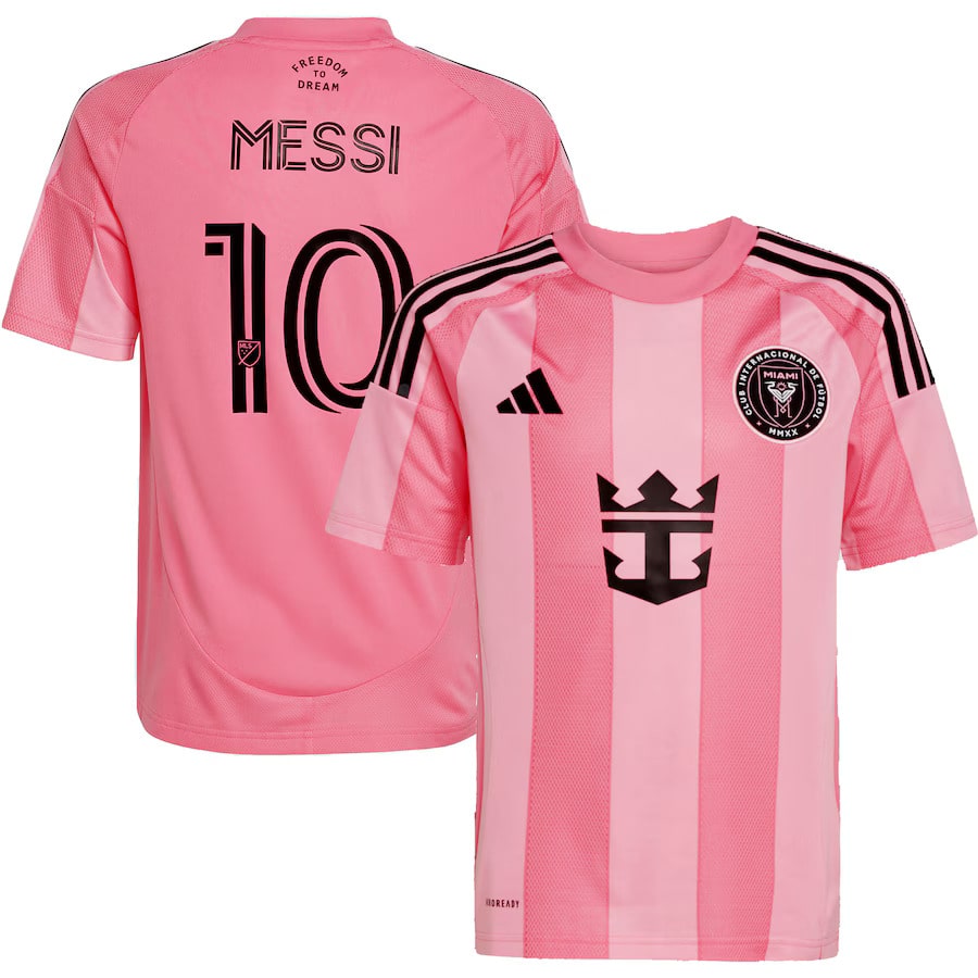 Maillot Enfant Inter Miami 2025 2026 Domicile Messi (1)