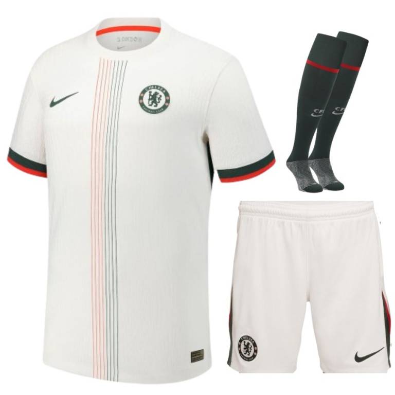 Maillot Kit Enfant Chelsea Exterieur 2025 2026