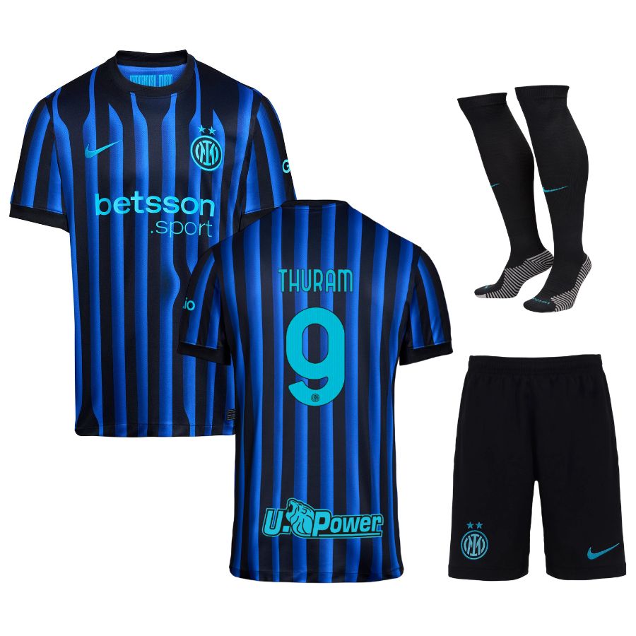 Maillot Kit Enfant Inter Milan Domicile 2025 2026 Thuram