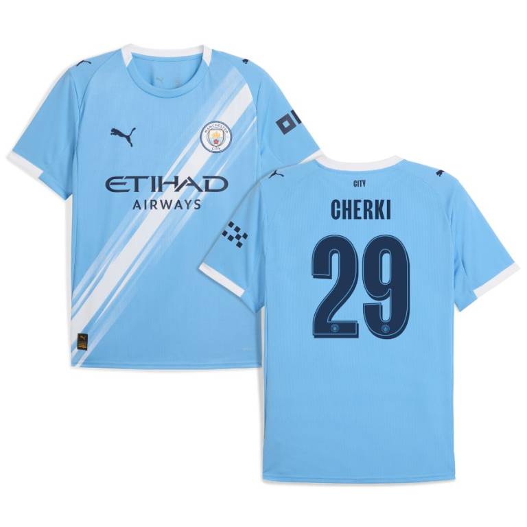 Maillot Manchester City Domicile 2025 2026 Cherki (1)