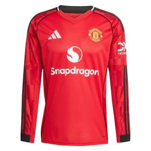 Maillot Manchester United domicile 2025 2026 Manches Longues