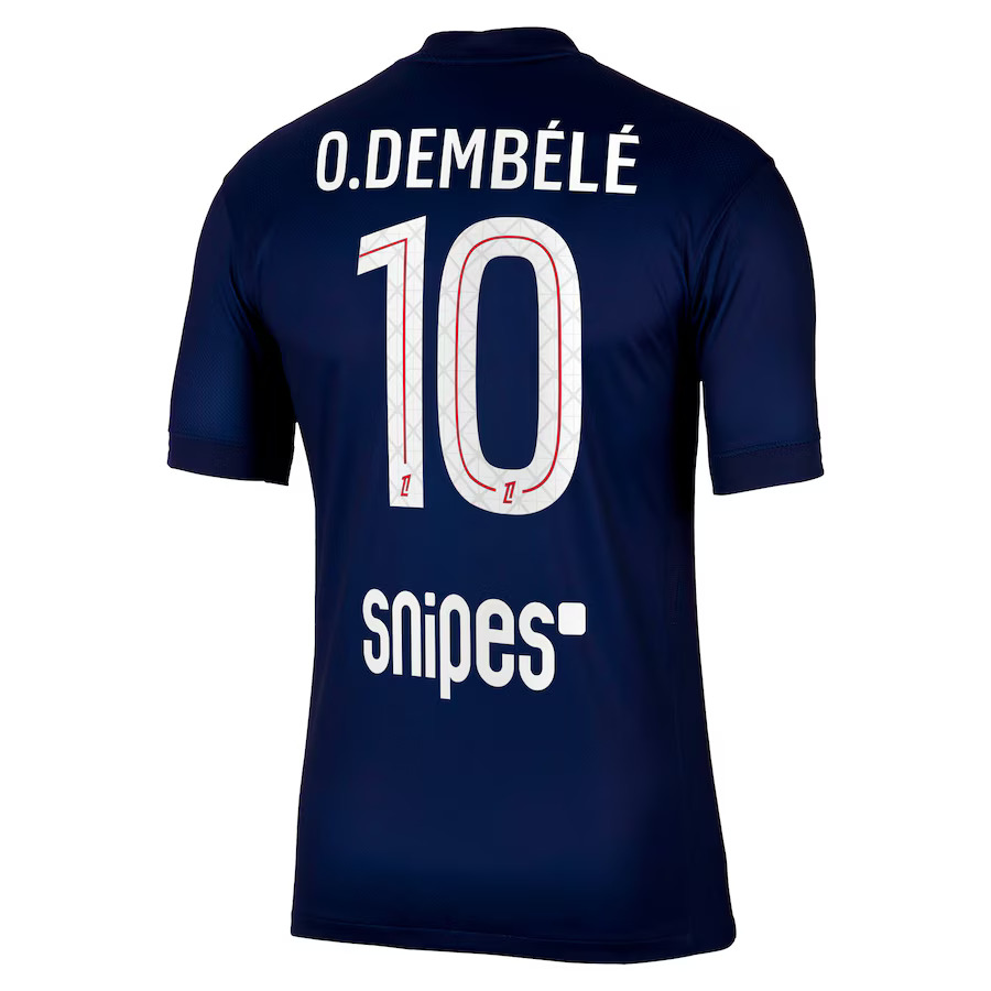Maillot PSG Domicile 2025 2026 Dembélé (2)