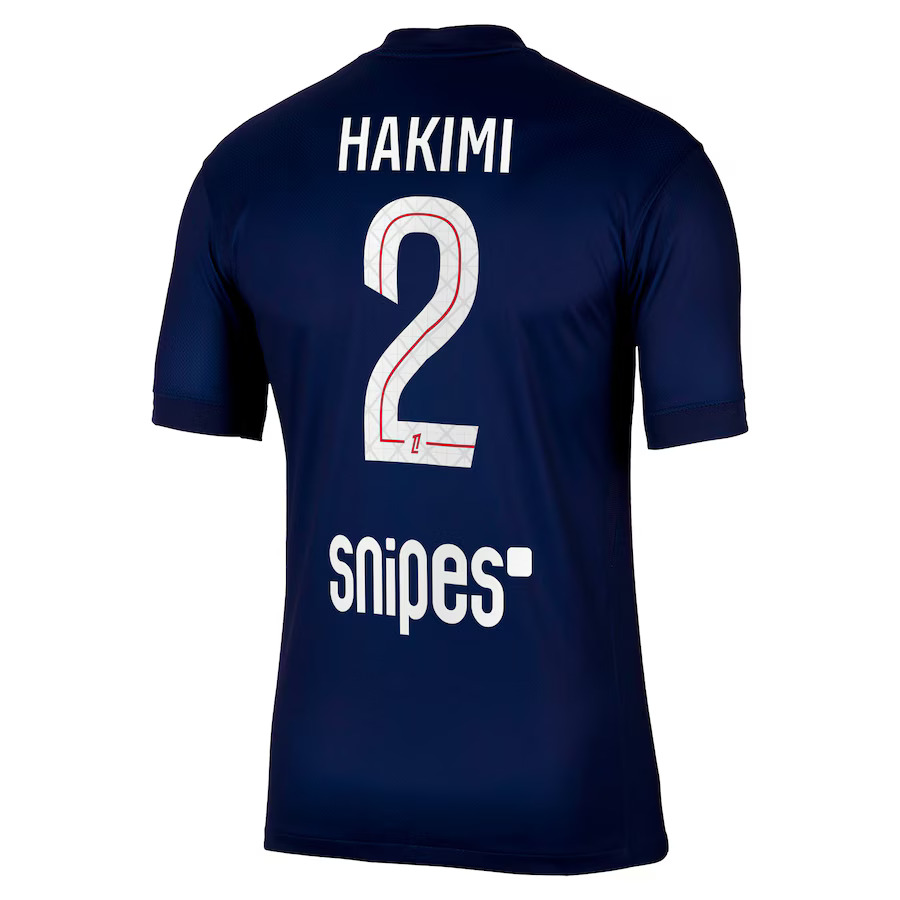 Maillot PSG Domicile 2025 2026 Hakimi (2)