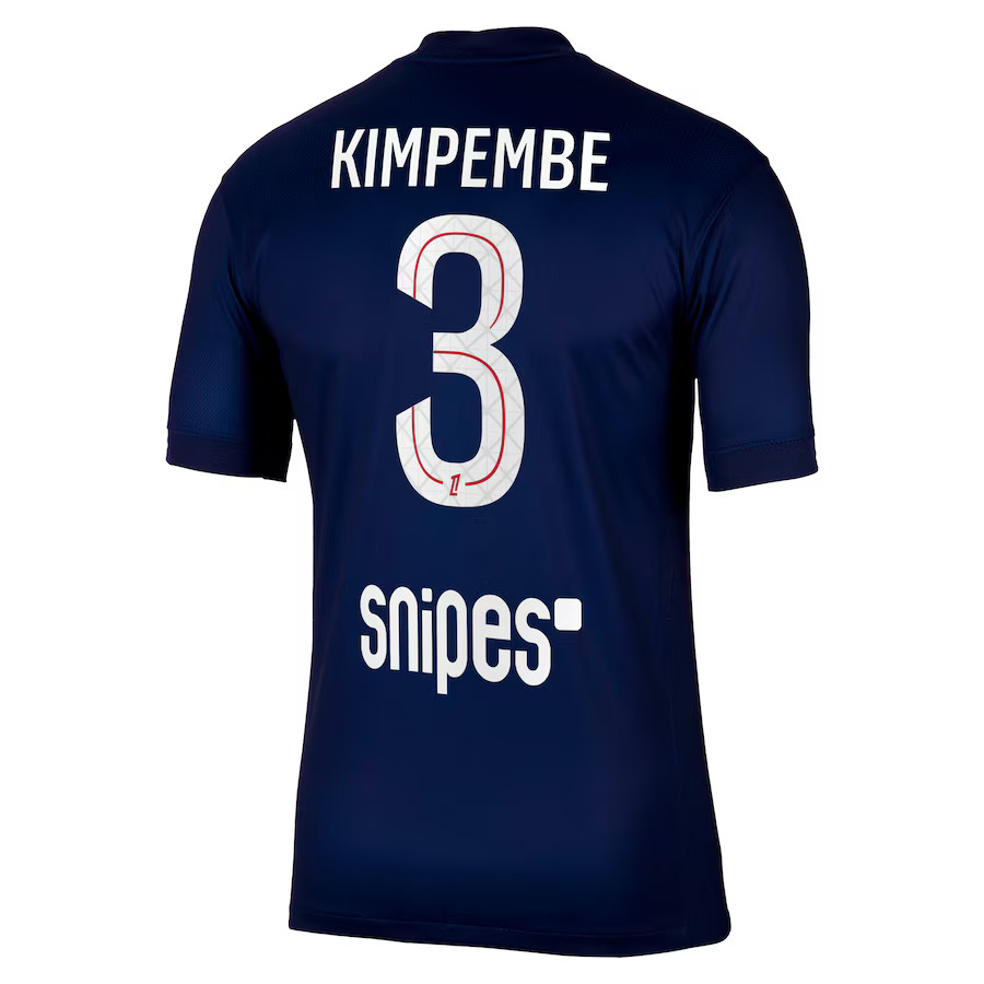 Maillot PSG Domicile 2025 2026 Kimpembe (2)