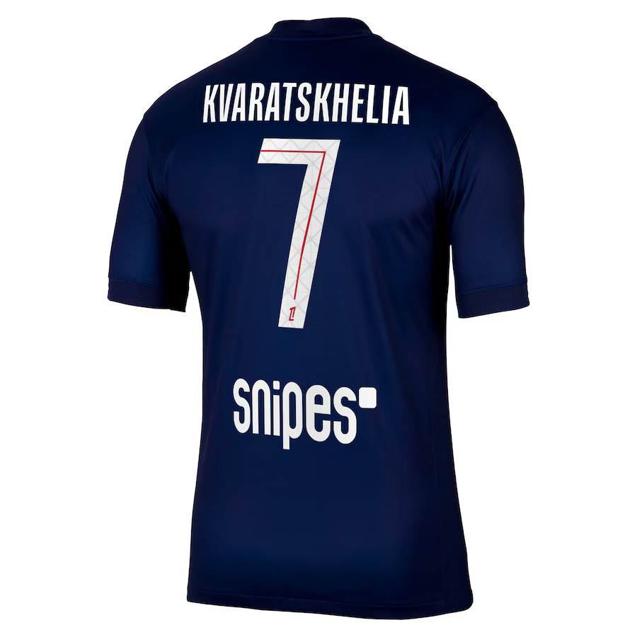 Maillot PSG Domicile 2025 2026 Kvaratskhelia (2)