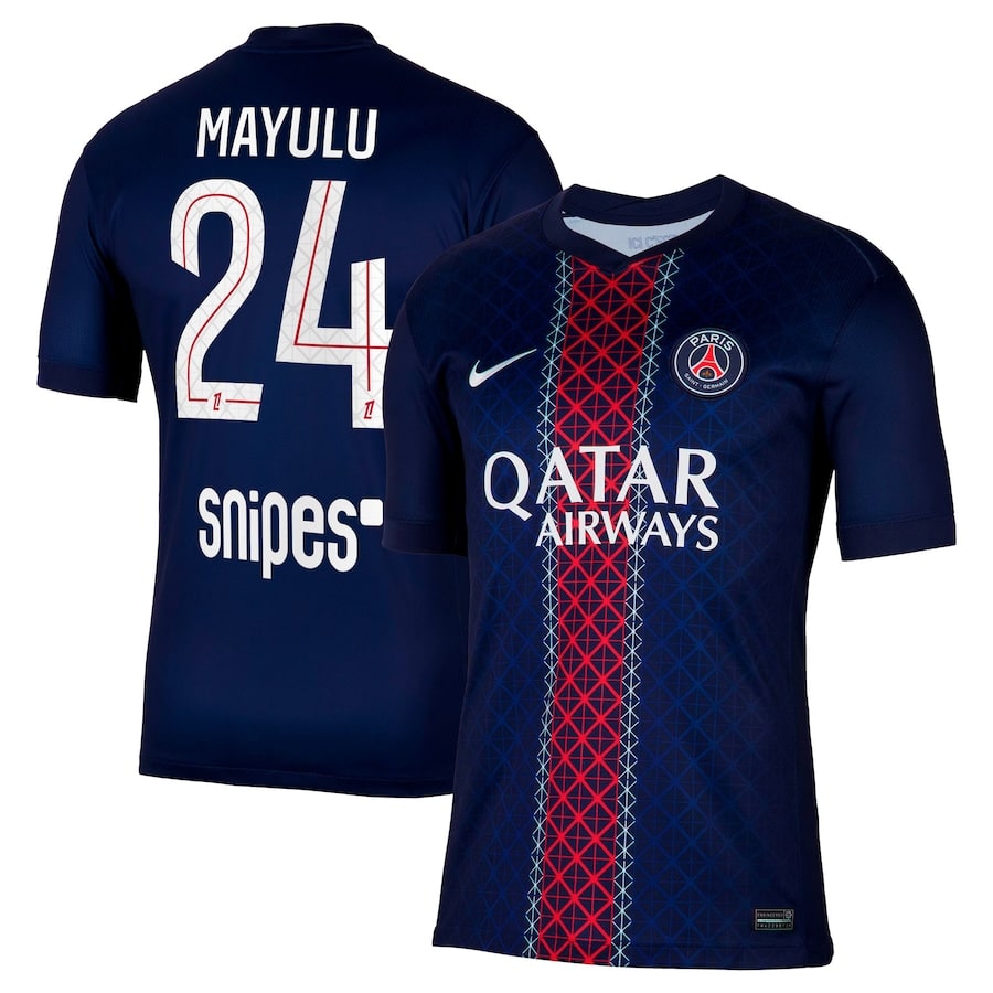 Maillot PSG Domicile 2025 2026 Mayulu (1)