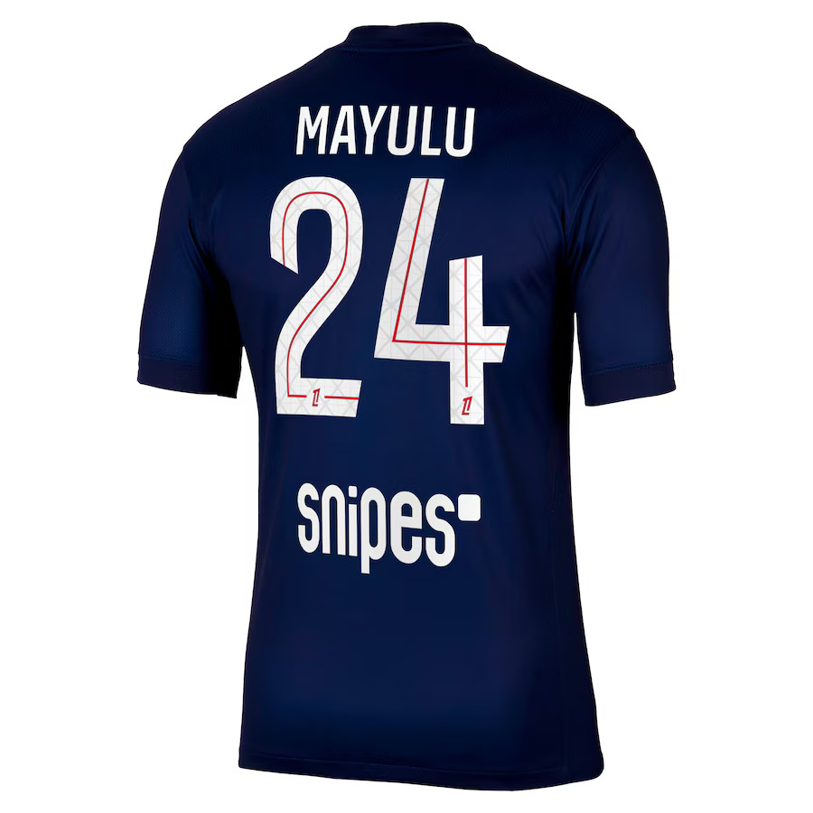 Maillot PSG Domicile 2025 2026 Mayulu (2)