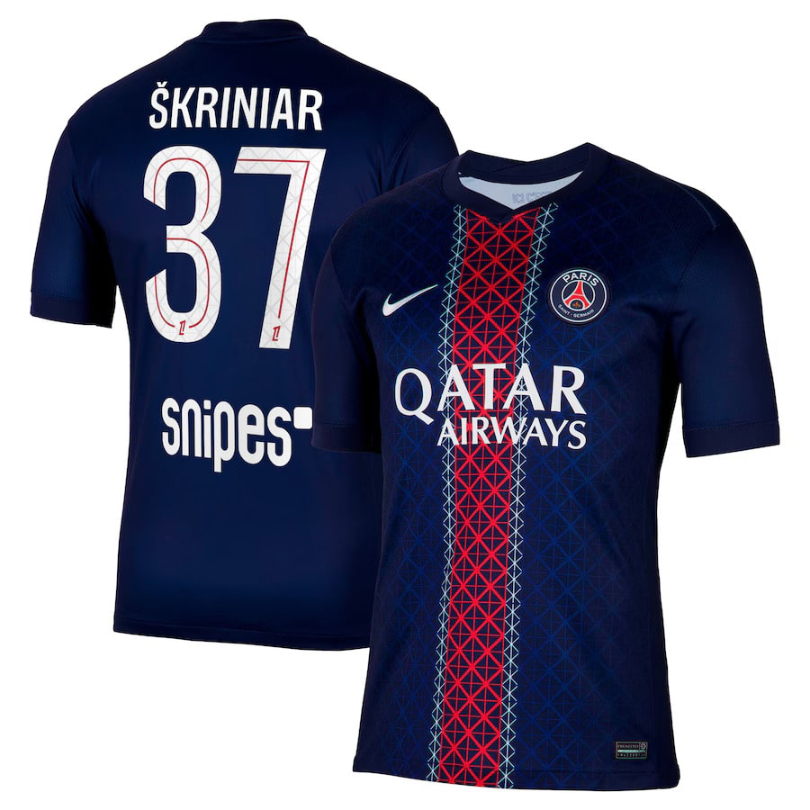Maillot PSG Domicile 2025 2026 Skriniar (1)