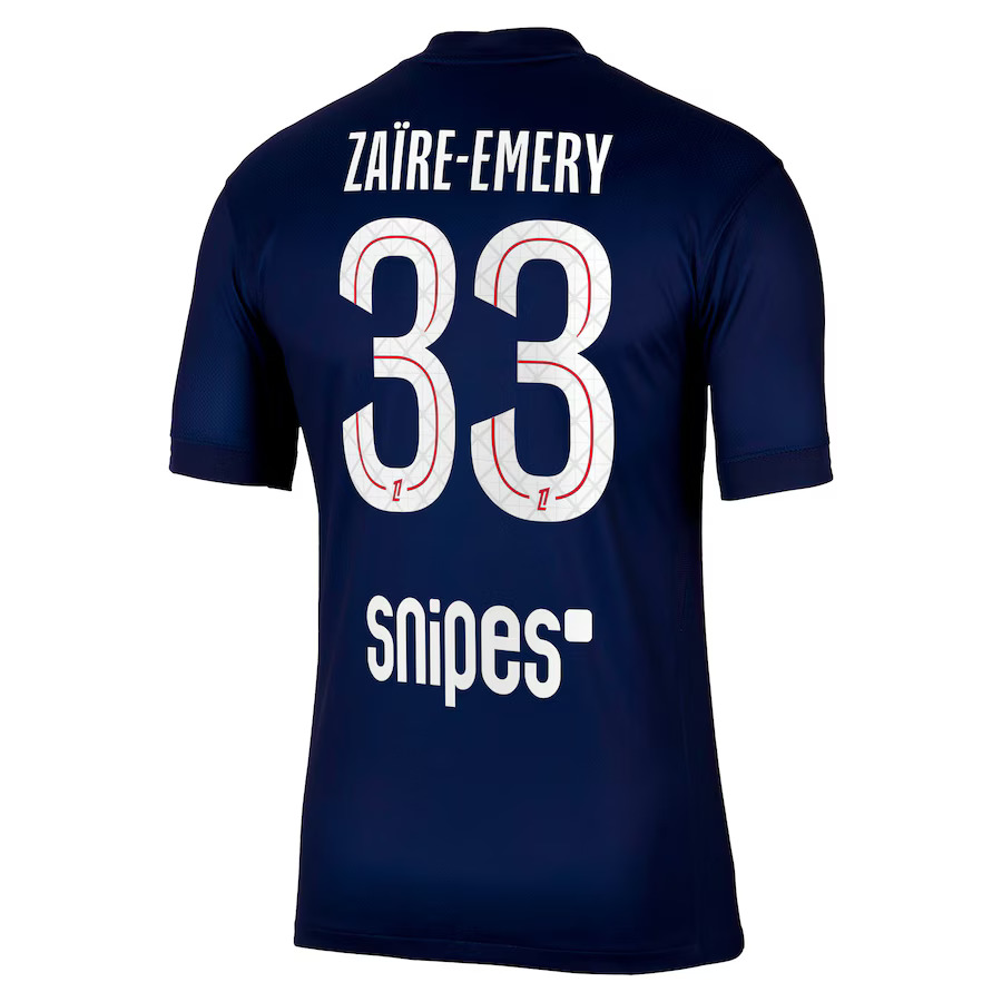 Maillot PSG Domicile 2025 2026 Zaire Emery (2)