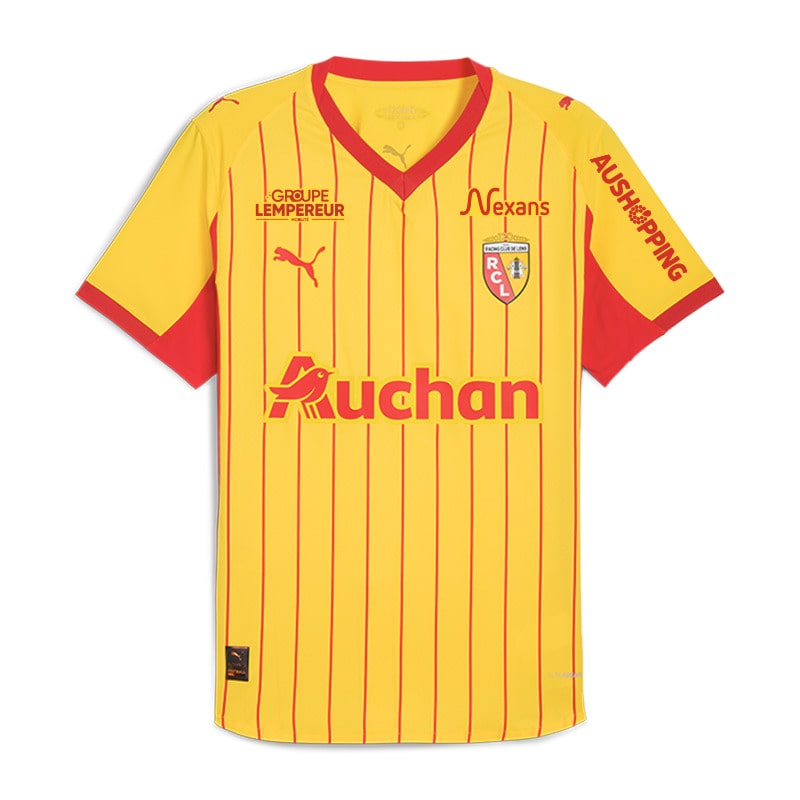 珍品　RC Lens Special supporter uniform RC Lens 2023-24 Puma Sainte-Barbe Shirt - Football Shirt