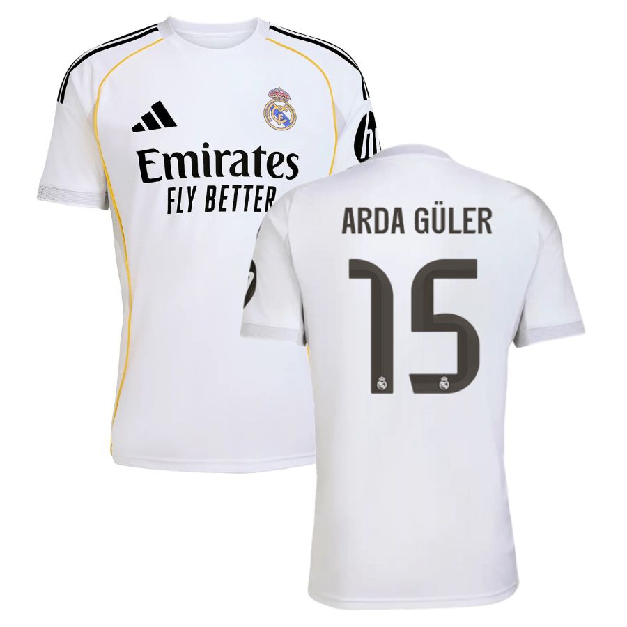 Maillot Real Madrid Domicile 2025 2026 Arda Guler (1)