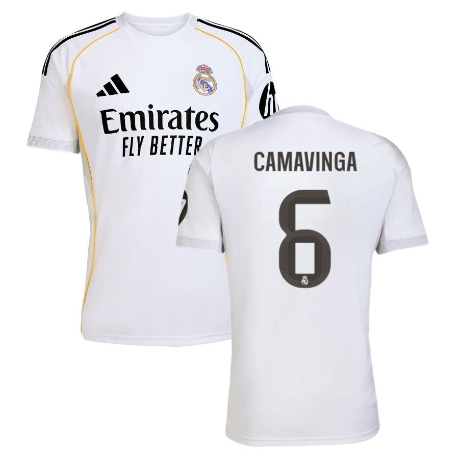 Maillot Real Madrid Domicile 2025 2026 Camavinga (1)