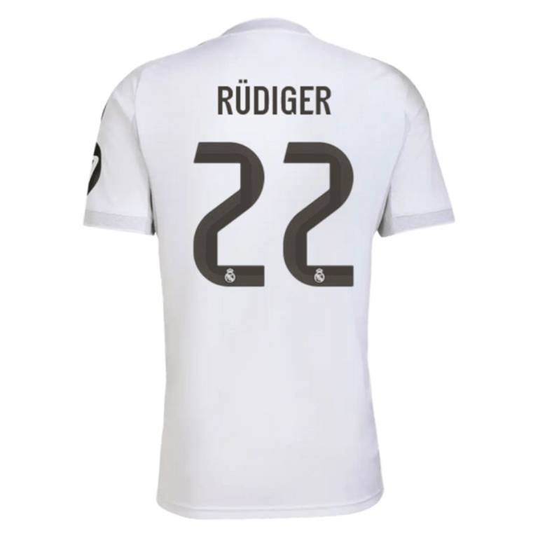 Maillot Real Madrid Domicile 2025 2026 Rudiger (2)