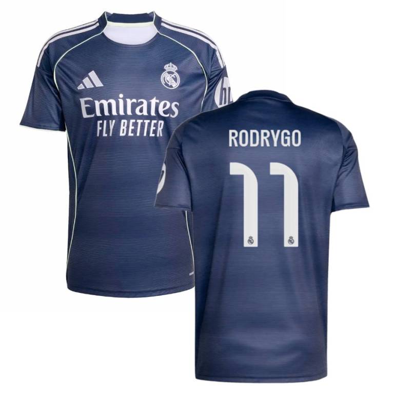 Maillot Real Madrid Exterieur 2025 2026 Rodrygo (1)