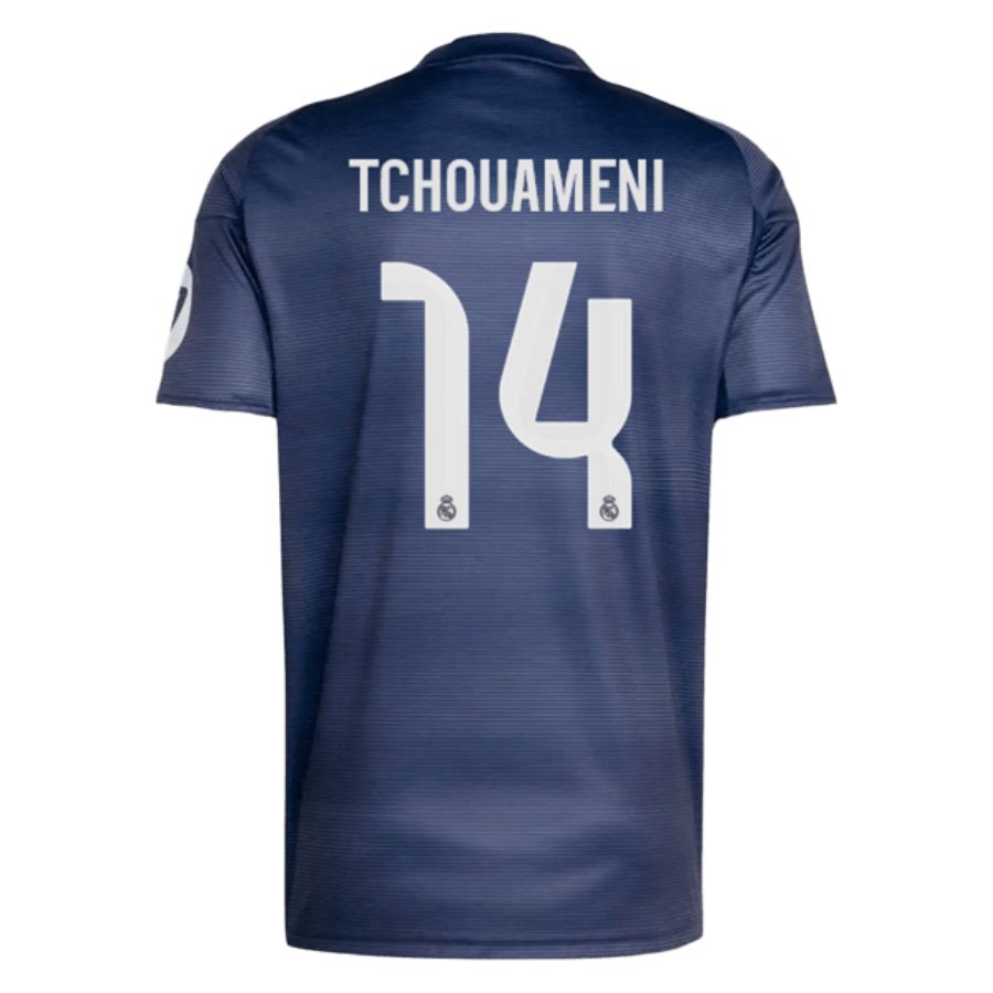 Maillot Real Madrid Exterieur 2025 2026 Tchouameni (2)