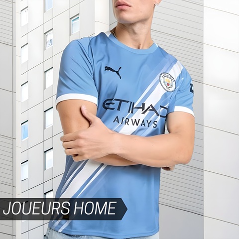 maillots manchester city domicile 2025 2026