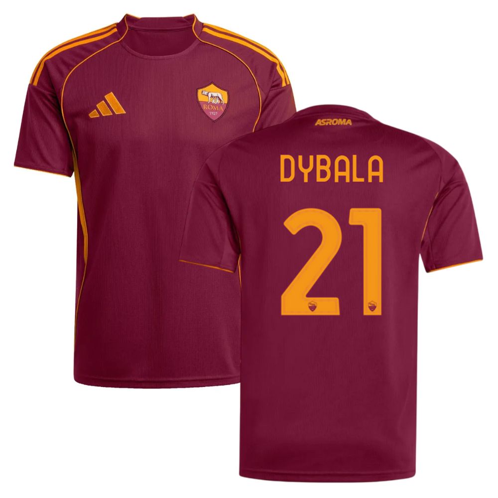 Maillot AS Roma Domicile 2025 2026 Dybala (1)