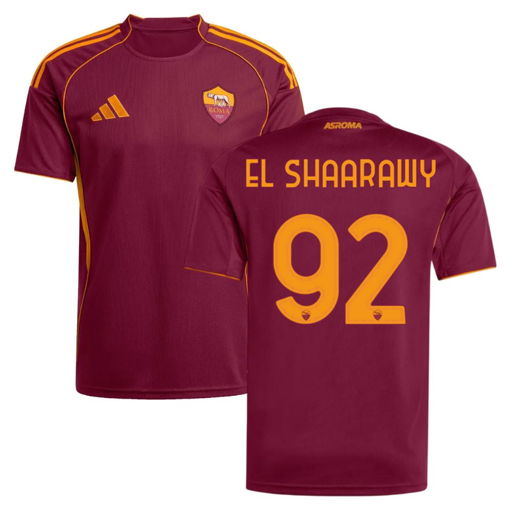 Maillot AS Roma Domicile 2025 2026 El Shaarawy (1)