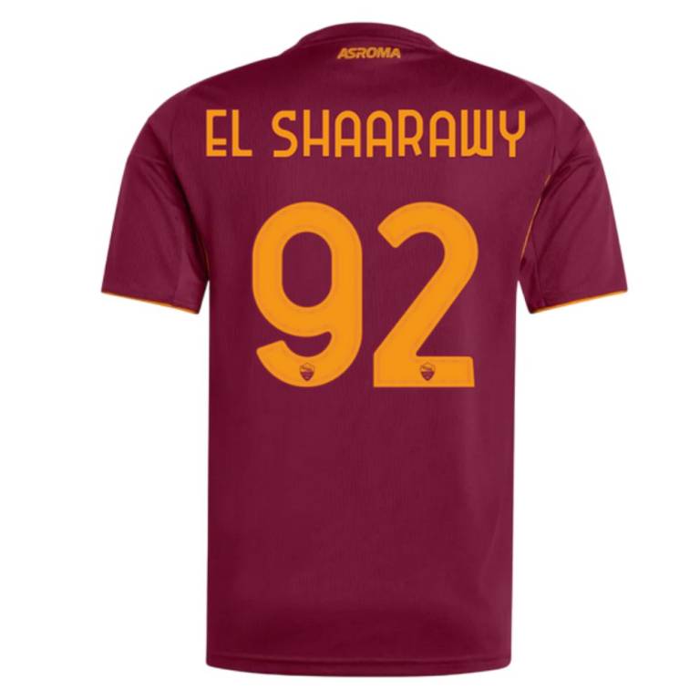 Maillot AS Roma Domicile 2025 2026 El Shaarawy (2)