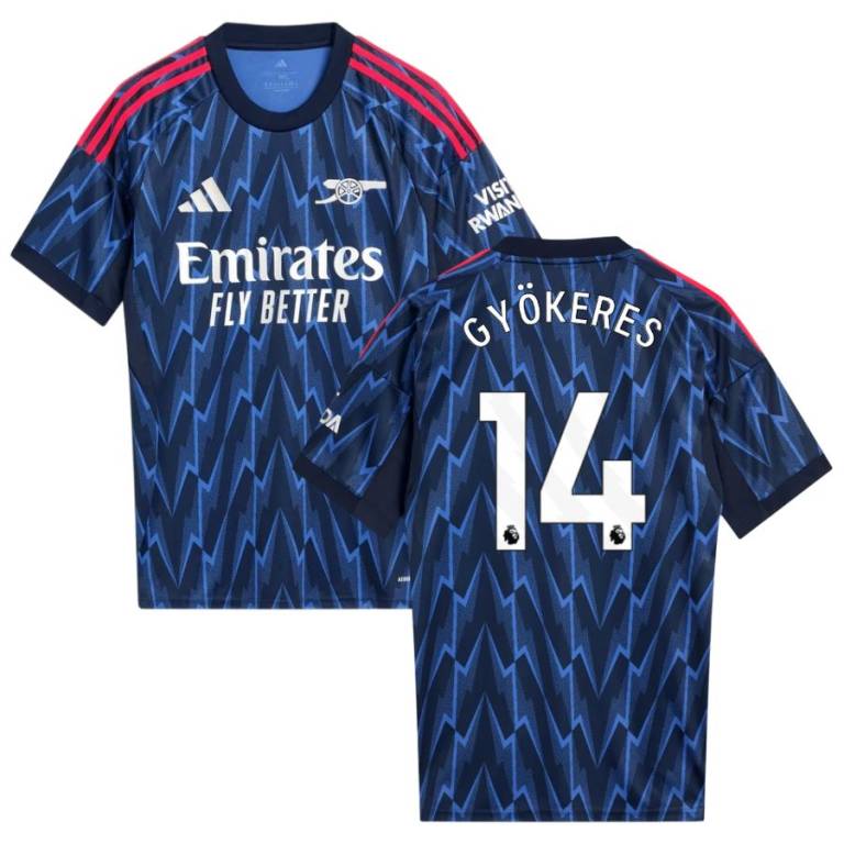 Maillot Arsenal Exterieur 2025 2026 Gyokeres (1)