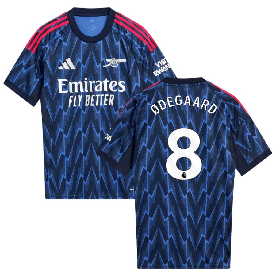 Maillot Arsenal Exterieur 2025 2026 Odegaard (1)