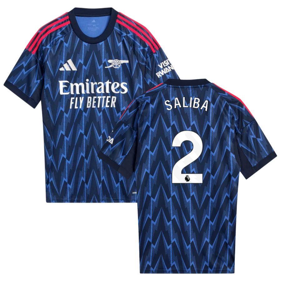 Maillot Arsenal Exterieur 2025 2026 Saliba (1)