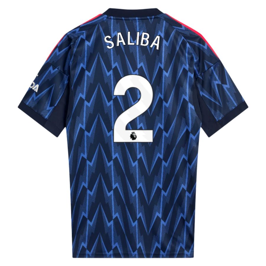 Maillot Arsenal Exterieur 2025 2026 Saliba (2)