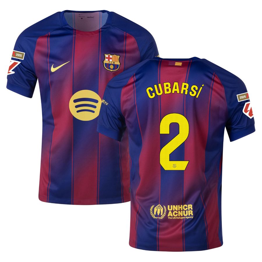 Maillot Barca Domicile 2025 2026 Cubarsi La Liga (1)