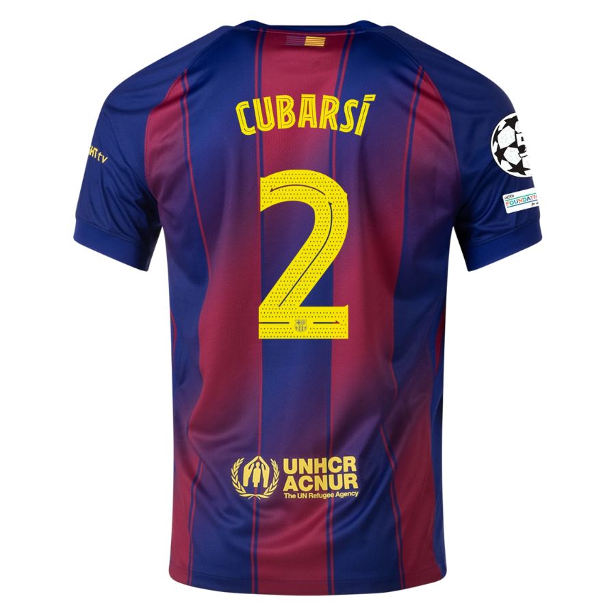 Maillot Barca Domicile 2025 2026 Cubarsi UCL (2)